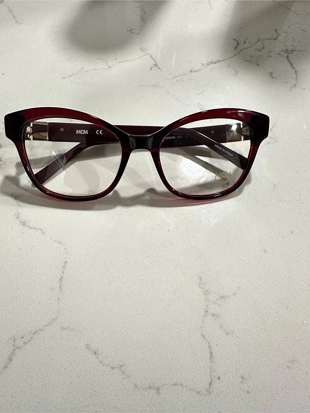 MCM 2699 Eyeglasses Burgundy & Gold